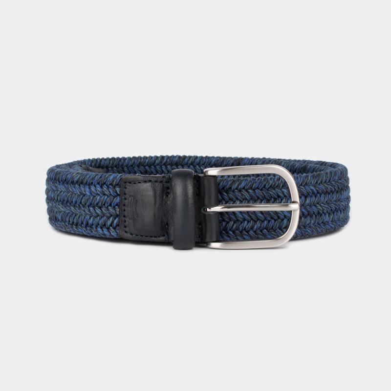 Elastic cotton woven belt