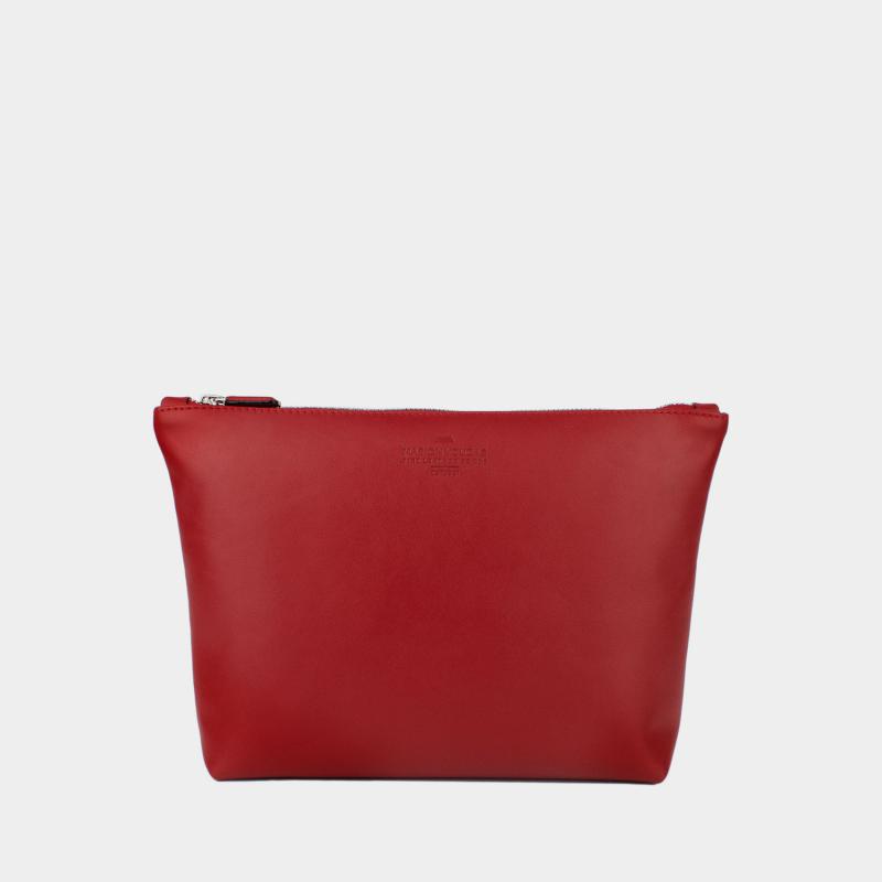 Soft cow leather pouch