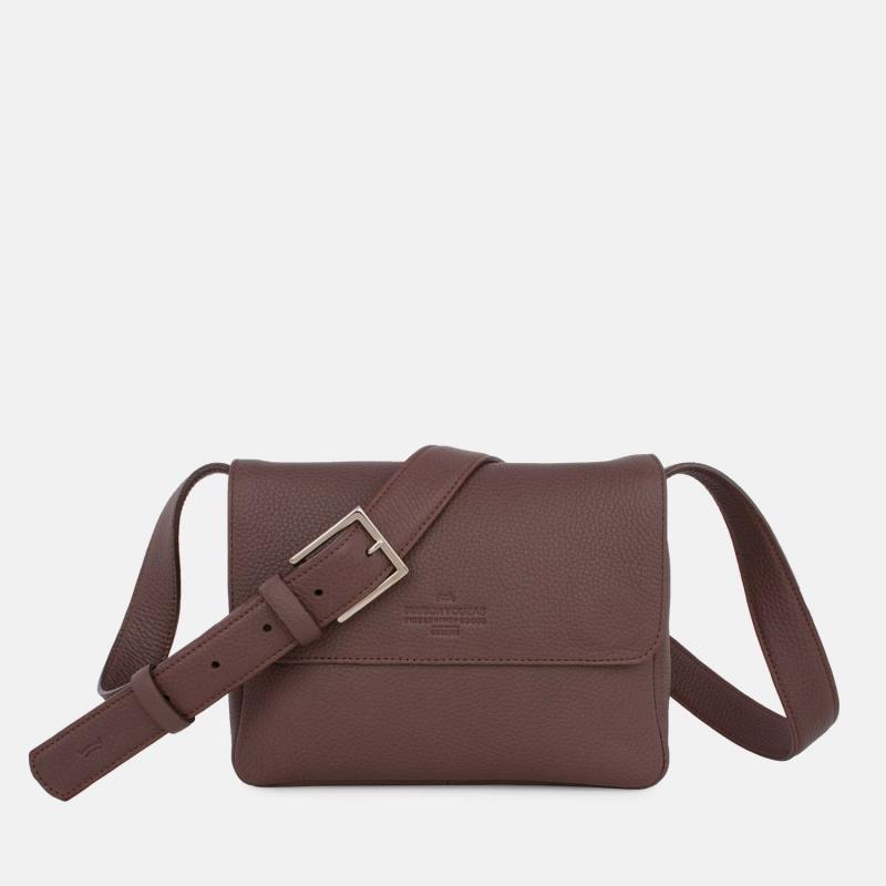 Mini Leather Messenger Bag