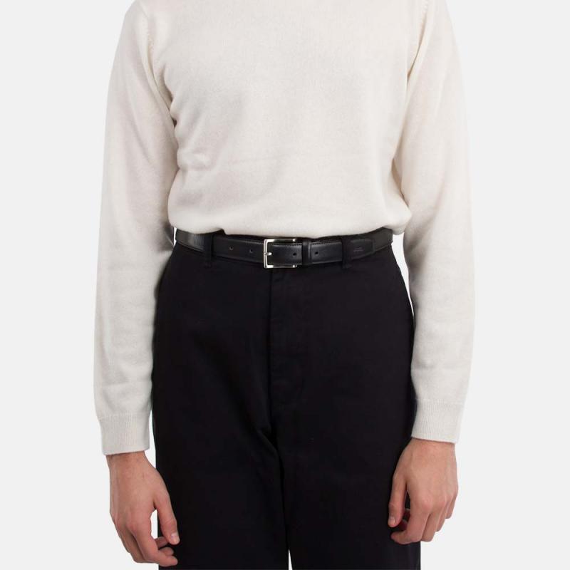 Δερμάτινη ζώνη βακέτας 3,0εκ