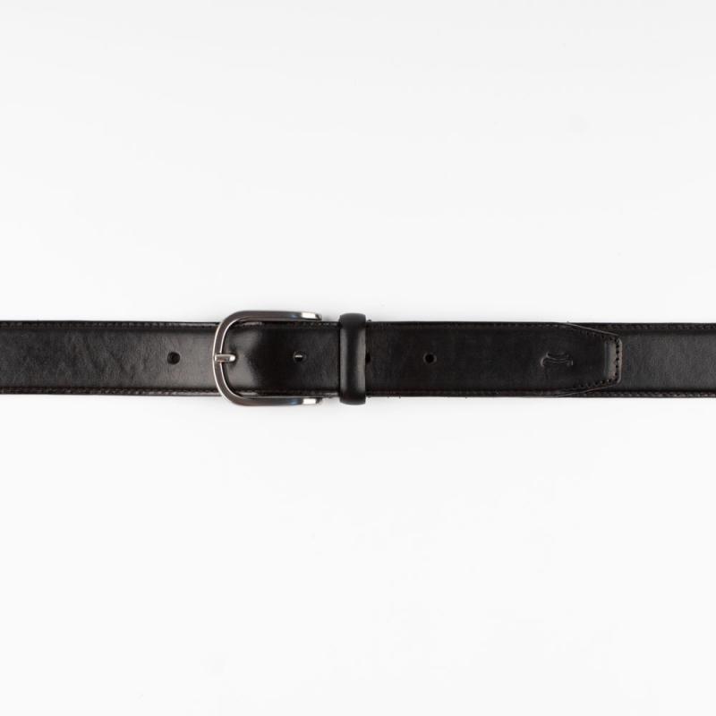 Basic vachetta leather belt 3.5cm