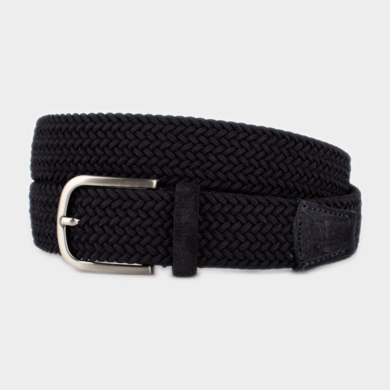 Woven elastic cotton belt