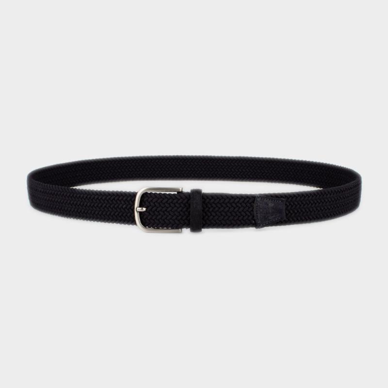 Woven elastic cotton belt