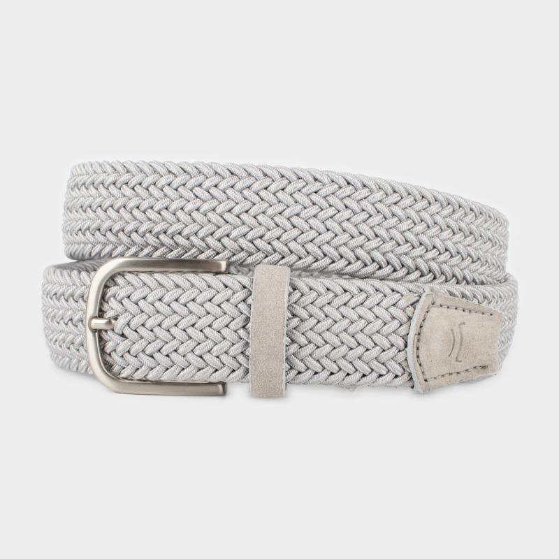 Woven elastic cotton belt