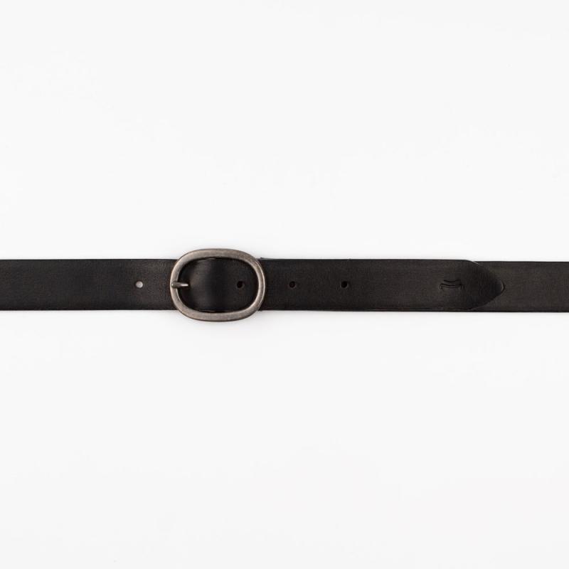 Απλή δερμάτινη ζώνη βακέτας