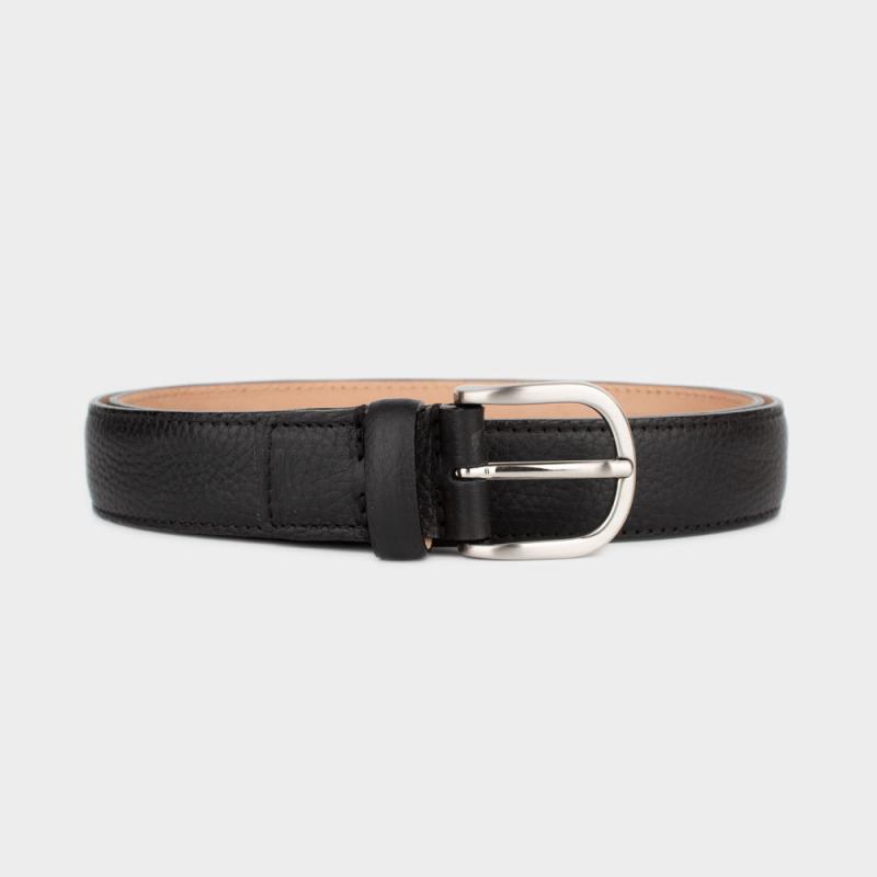 Basic vachetta leather belt