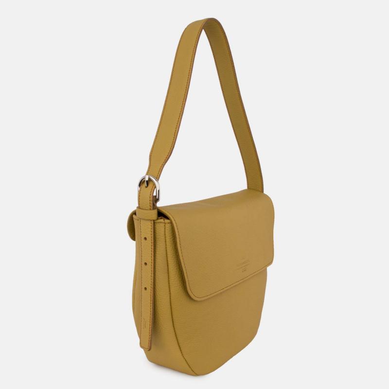 Soft leather shoulder bag