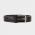Bicolor vachetta leather belt