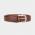 Sport vachetta leather belt stitched by hand