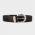 Leather woven belt 3.0cm