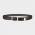 Leather woven belt 3.0cm