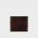 Vachetta leather wallet with coin pocket