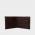 Vachetta leather wallet with coin pocket